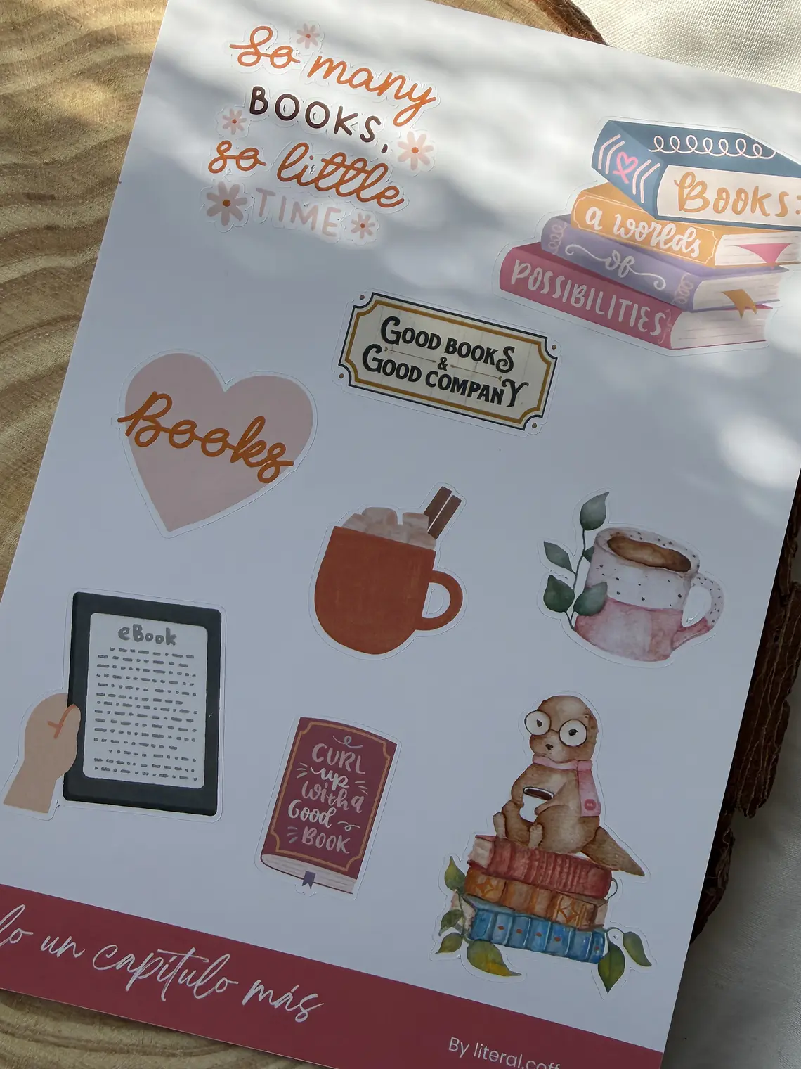 Sticker Bookish 1