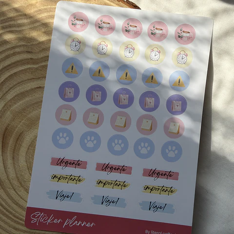 Sticker planner