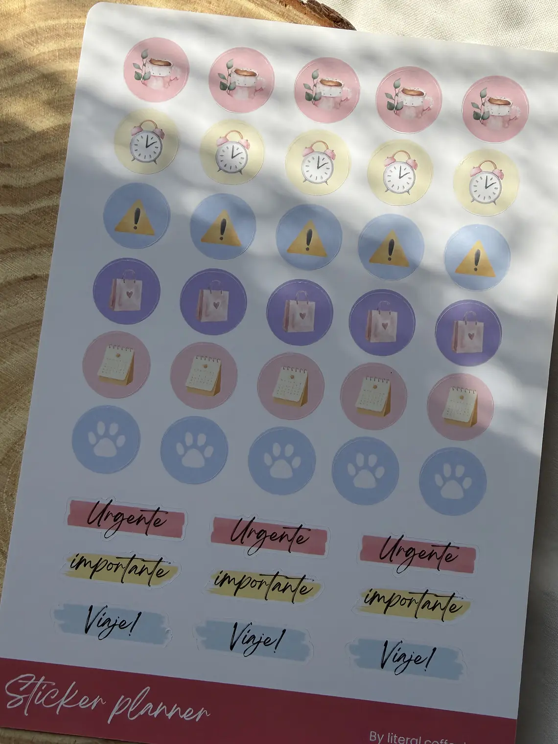 Sticker planner 1