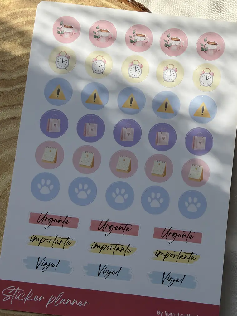 Sticker planner 1