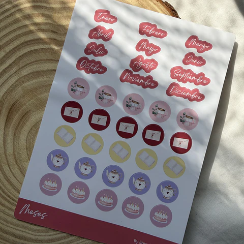 Sticker Meses