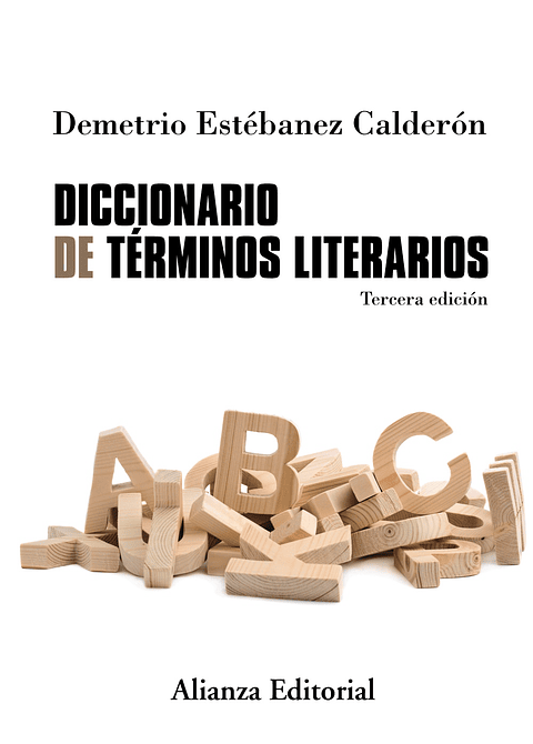 Demetrio Estébanez Calderón - Diccionario de términos literarios