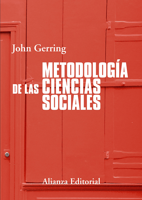 John Gerring - Metodología de las ciencias sociales