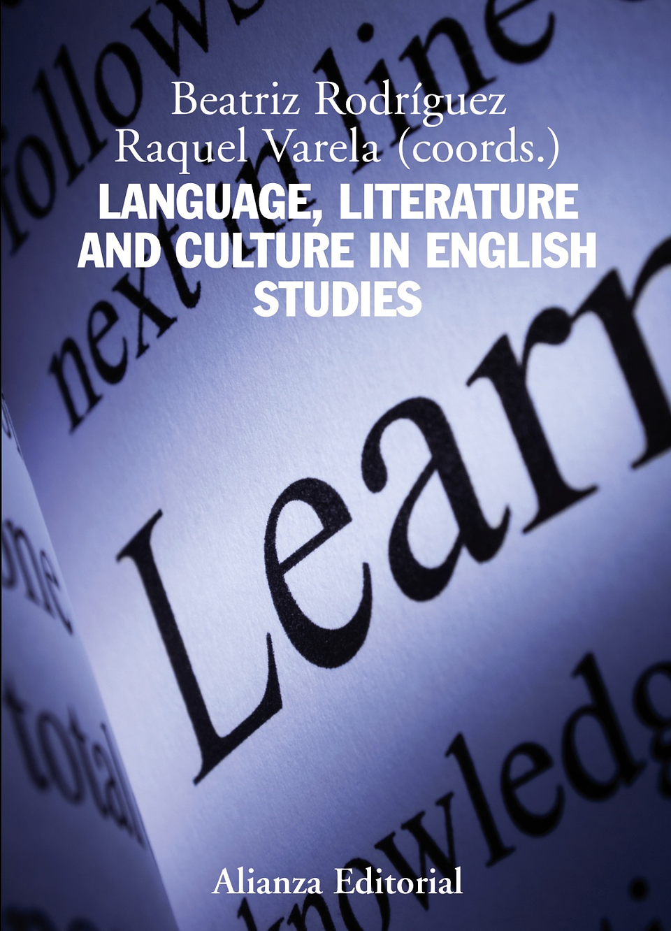 Beatriz Rodríguez - Language, Literature and Culture in English Studies 1