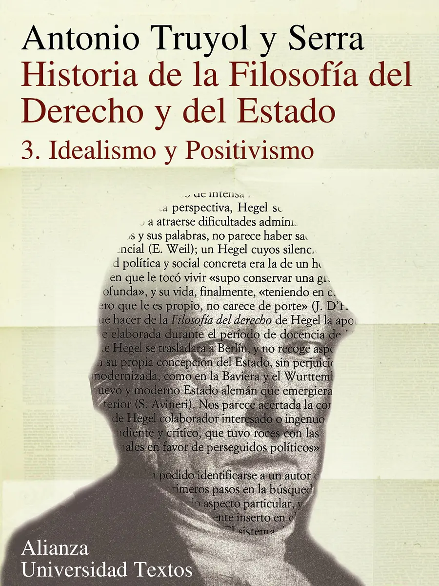 Antonio Truyol y Serra - Historia de la filosofía del Derecho y del Estado