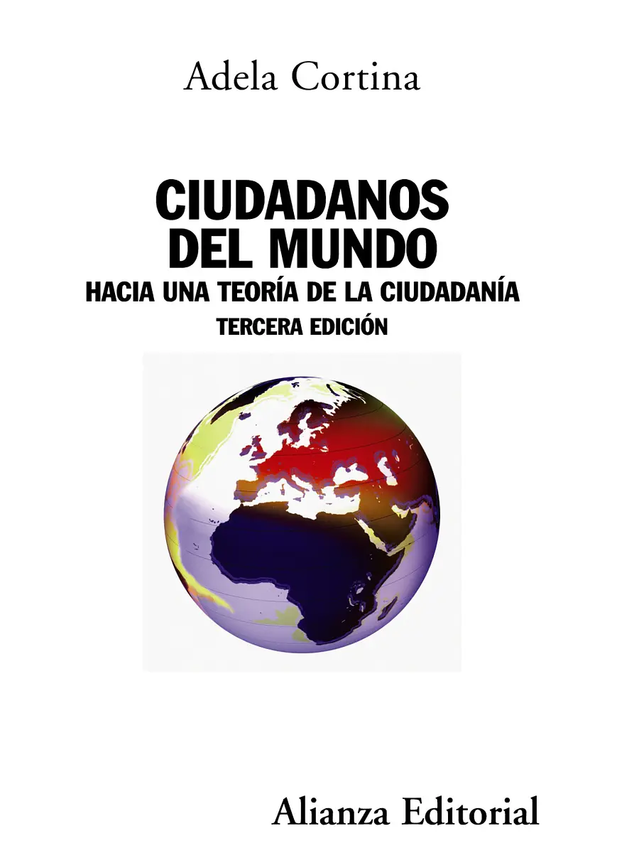 Adela Cortina - Ciudadanos del mundo