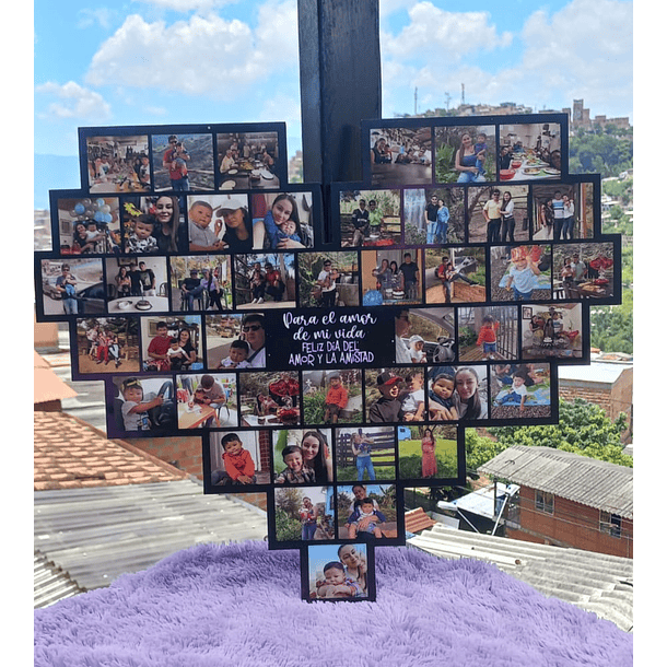 Cuadro Forma Corazón 50x40  2