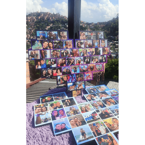 Cuadro Forma Corazón 50x40  4