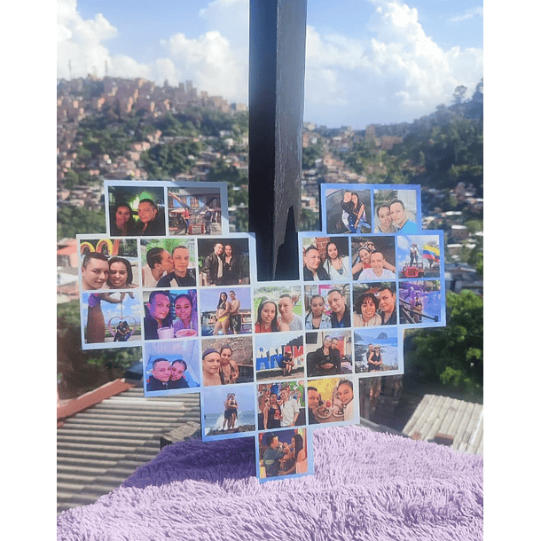 Cuadro Forma Corazón 50x40  1