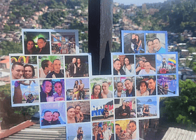 Cuadro Forma Corazón 50x40 