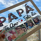 Cuadro Vidrio Papá 1