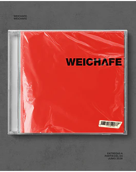 PREVENTA CD WEICHAFE - WEICHAFE (RE-EDICIÓN DISCO ROJO 2026)