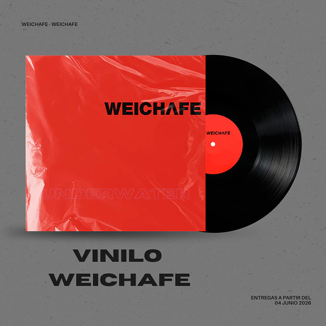 PRE-VENTA VINILO WEICHAFE - WEICHAFE (RE-EDICIÓN "DISCO ROJO" 2026).