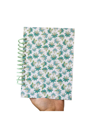 Cuaderno Flores verdes