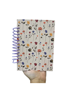 Cuaderno Flores vintage