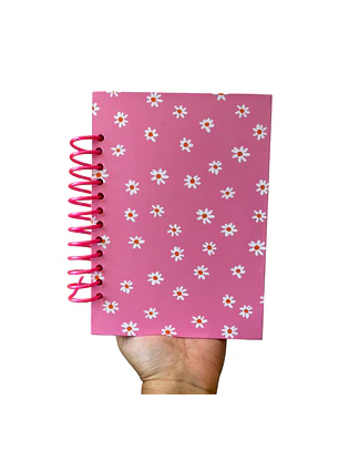 Cuaderno Margaritas Rosa