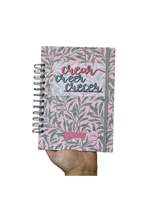 Planner universitario Crear creer crecer
