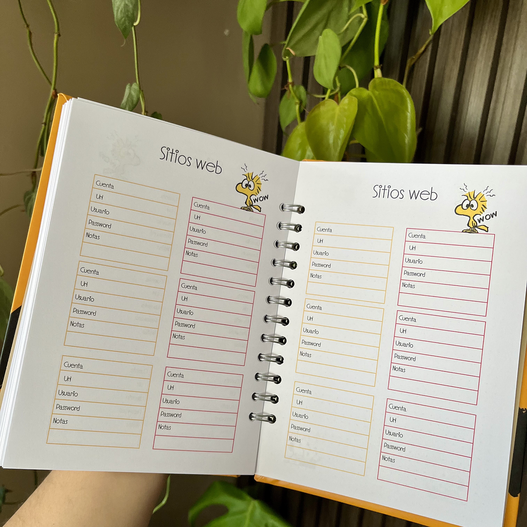 Agenda 2026 inspirada en Snoopy 6