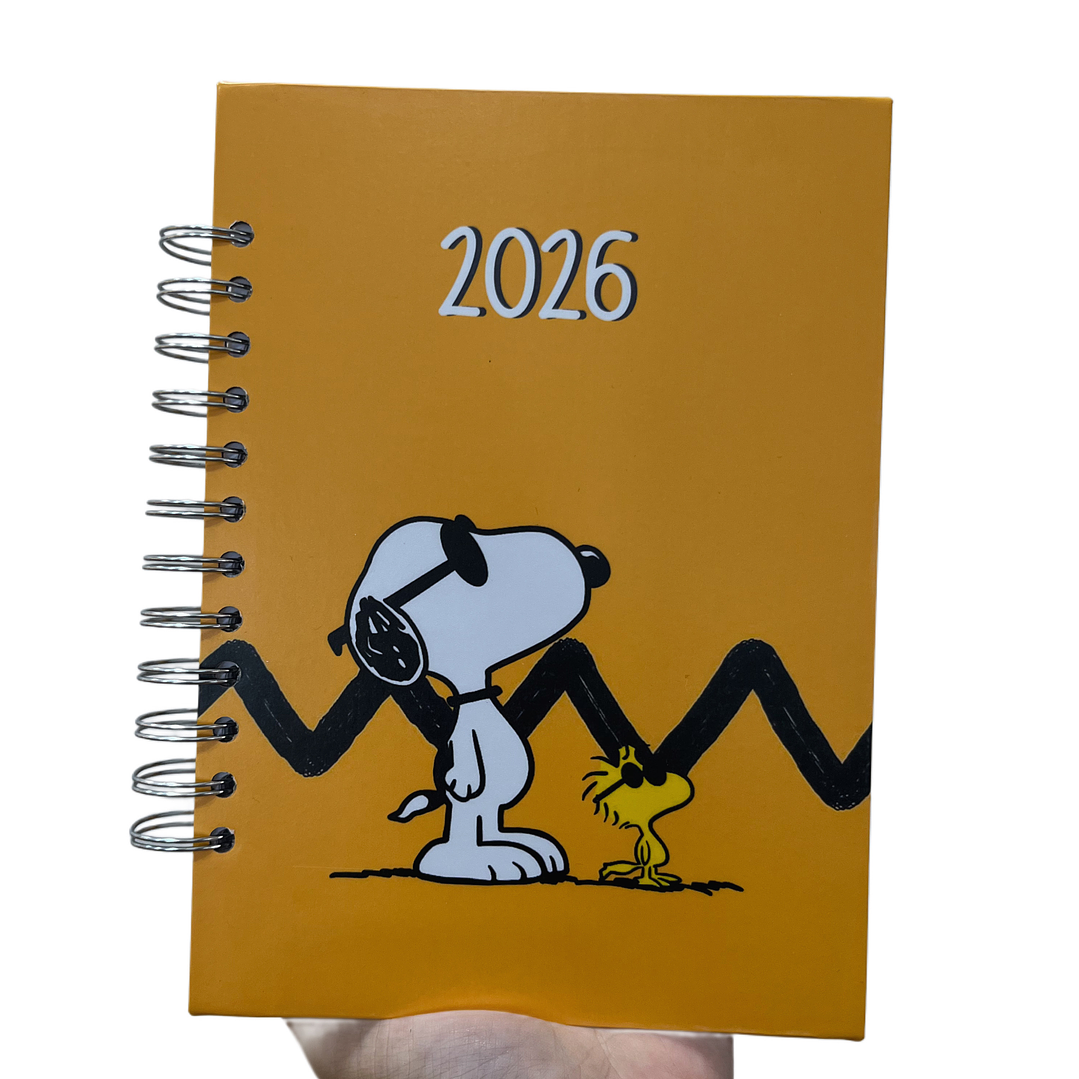 Agenda 2026 inspirada en Snoopy 8