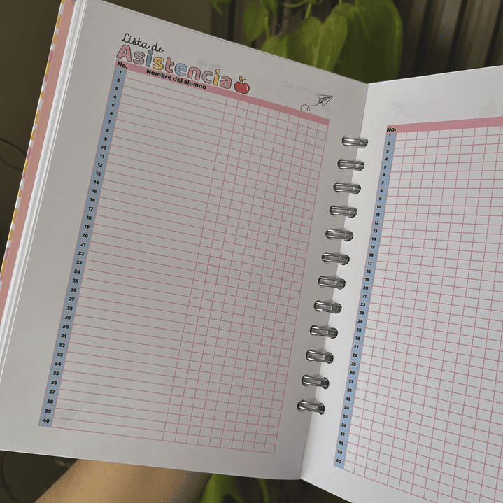 Planner docente 2026 ( Pre-escolar ) Flores 8