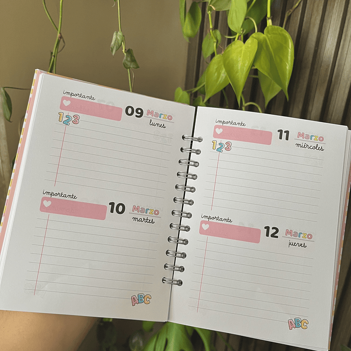 Planner docente 2026 ( Pre-escolar ) Flores 2 6