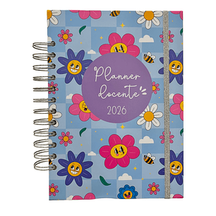 Planner docente 2026 ( Pre-escolar ) Flores 2