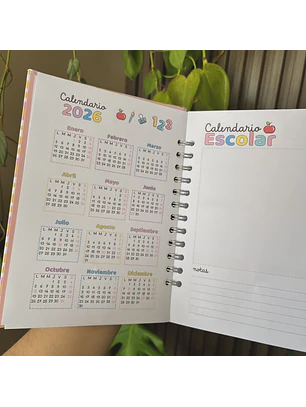 Planner docente 2026 ( Pre-escolar ) utiles escolares