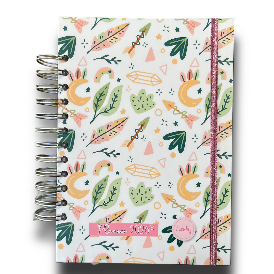 Planner 2026 Lineas Colores  22