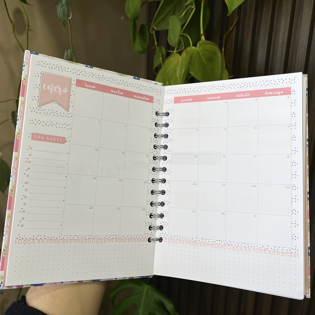 Planner 2026 La vida comienza muchas veces 6