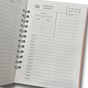 Agenda Diaria 2026 (Modelo 03)