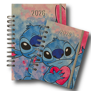 Agenda 2026 inspirada en Stitch