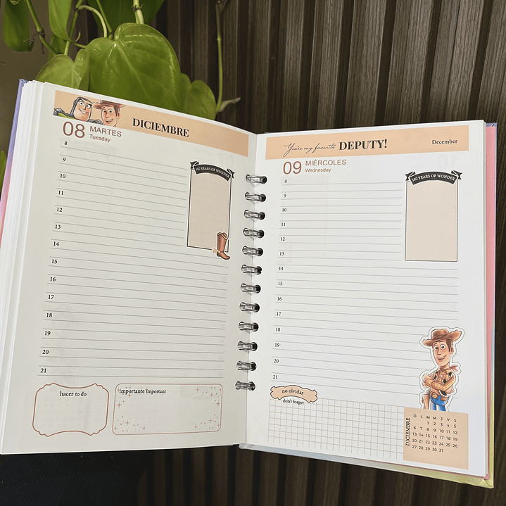 Agenda 2026 inspirada en Disney (1 dia por pág) 6