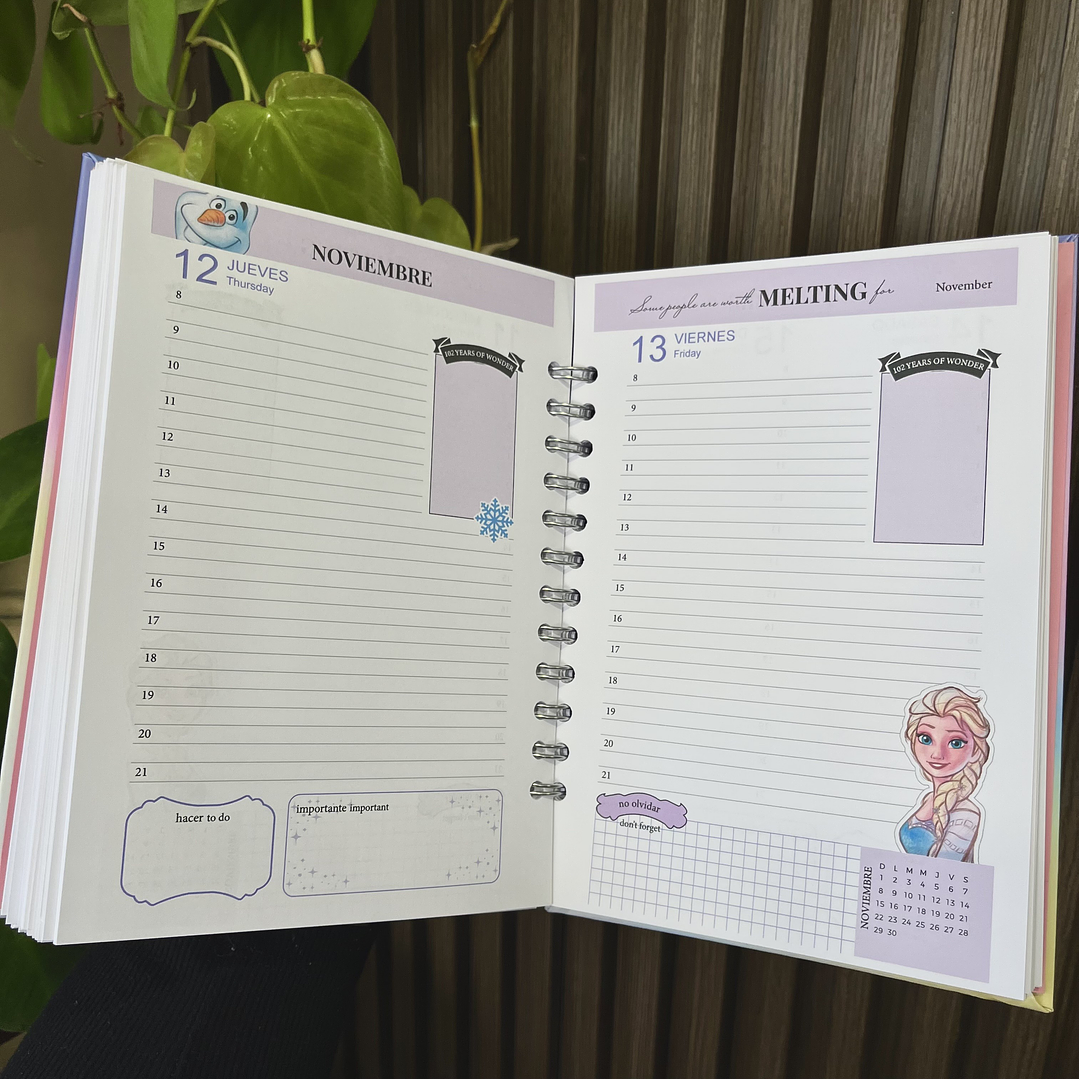 Agenda 2026 inspirada en Disney (1 dia por pág) 7