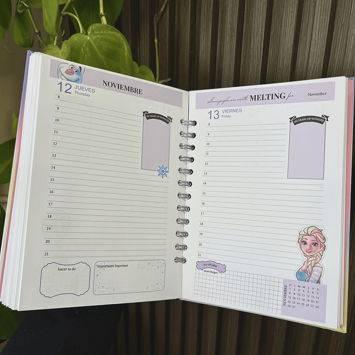 Agenda 2026 inspirada en Disney (1 dia por pág) 7