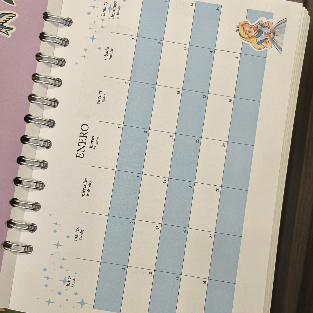 Agenda 2026 inspirada en Disney (1 dia por pág) 22