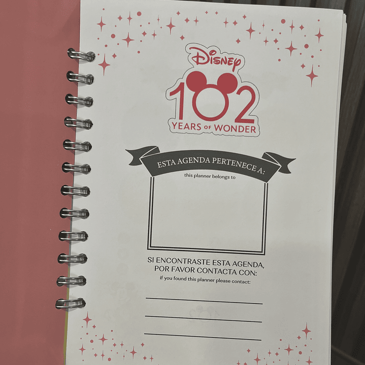 Agenda 2026 inspirada en Disney (1 dia por pág) 2