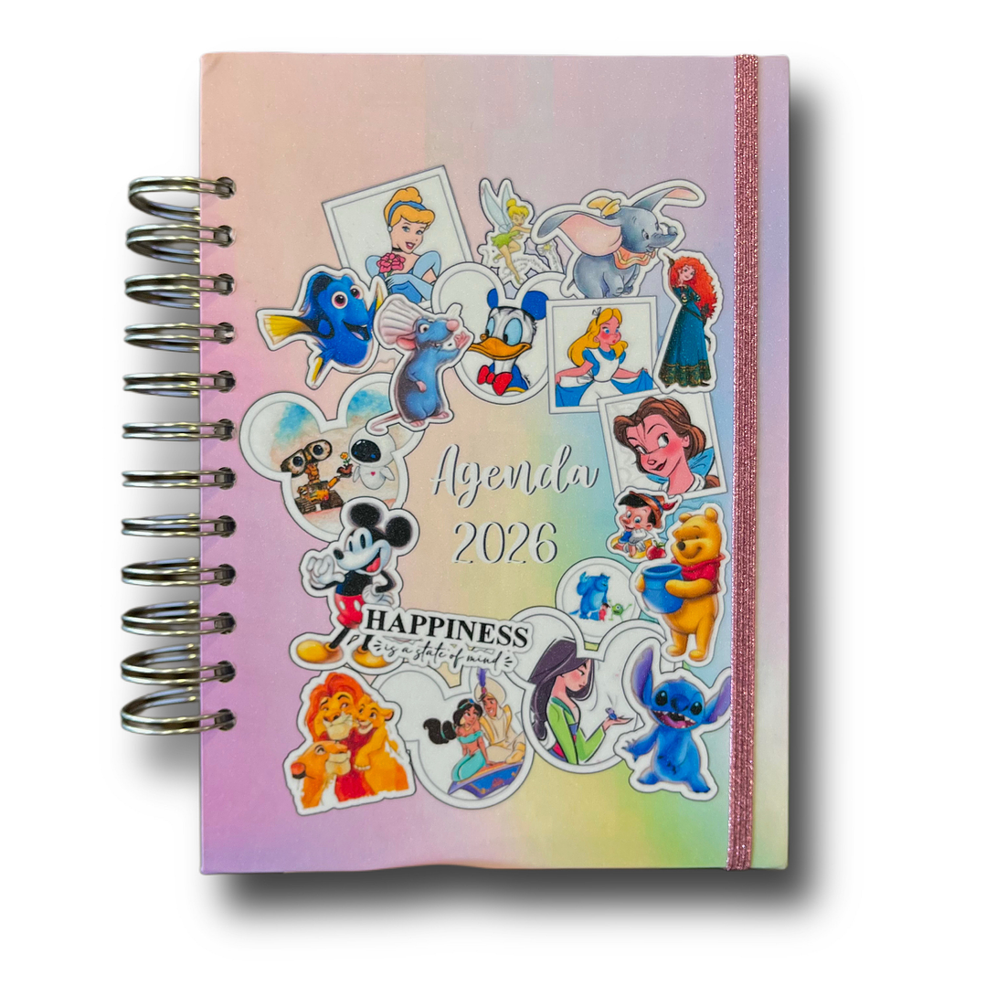 Agenda 2026 inspirada en Disney (2 días por página) 1