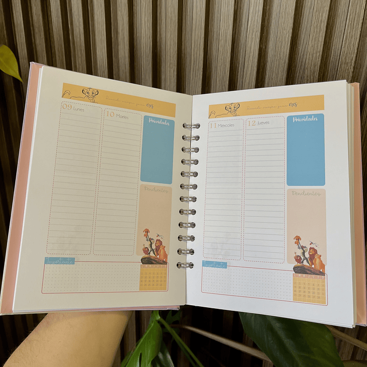 Agenda 2026 inspirada en Disney (2 días por página) 4