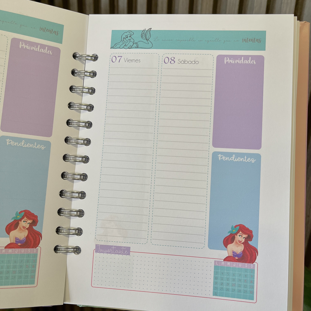 Agenda 2026 inspirada en Disney (2 días por página) 9