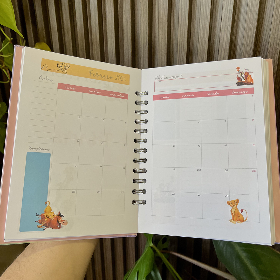 Agenda 2026 inspirada en Disney (2 días por página) 13