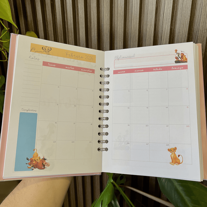 Agenda 2026 inspirada en Disney (2 días por página) 13