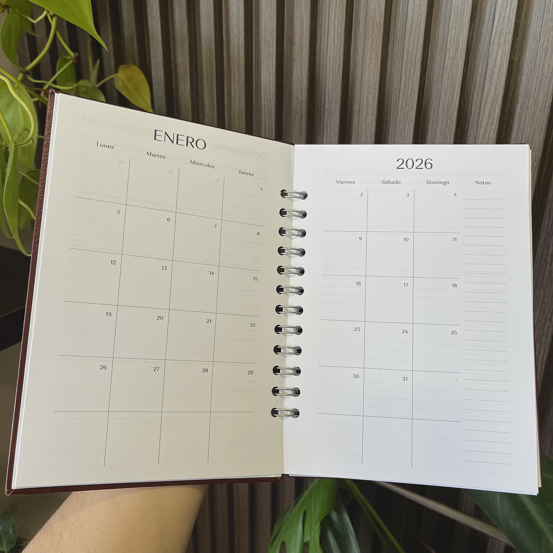 Planner 2026 Hombre 9