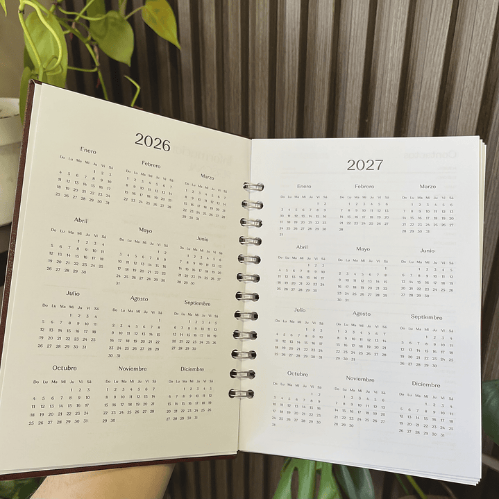 Planner 2026 Hombre 12