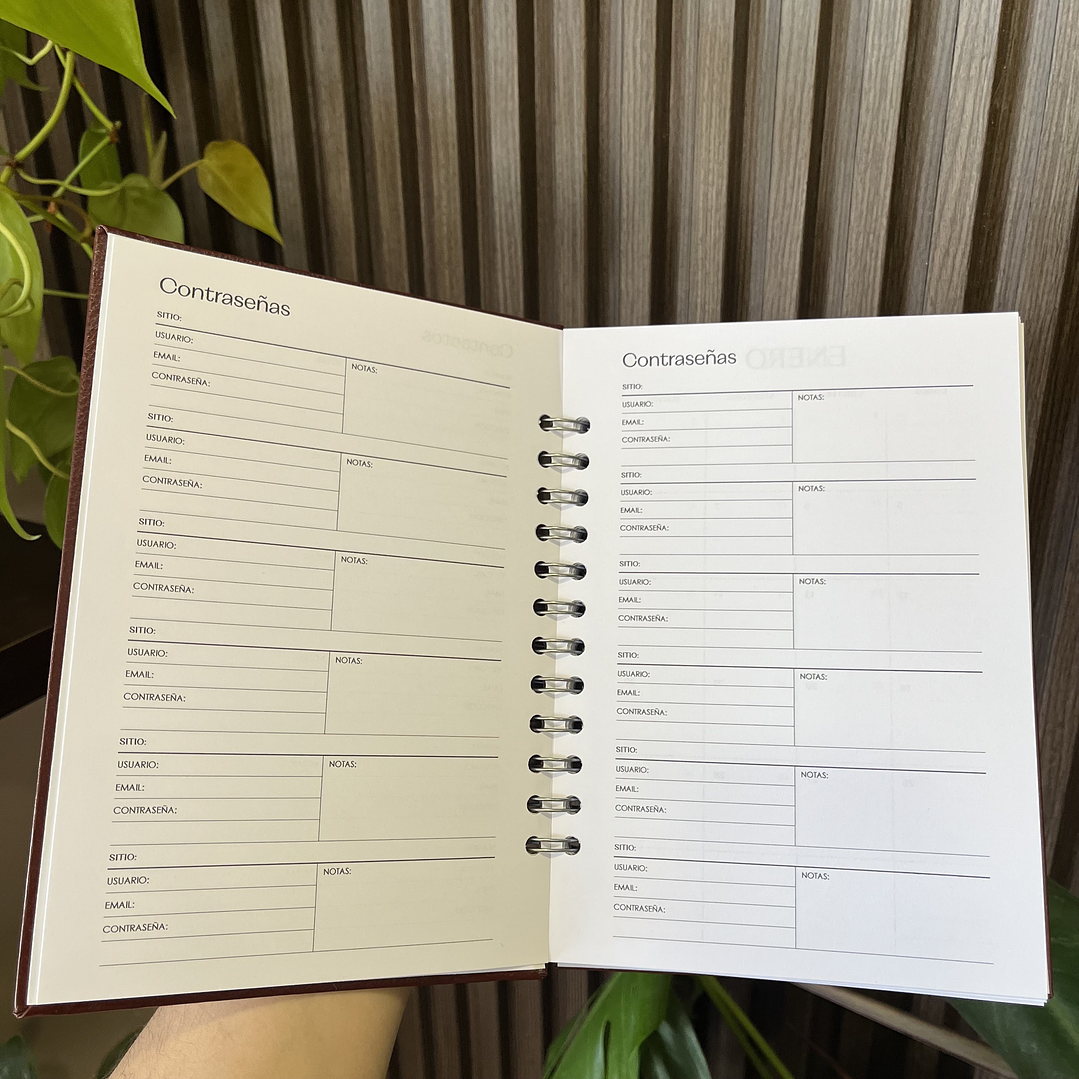 Planner 2026 Hombre 13