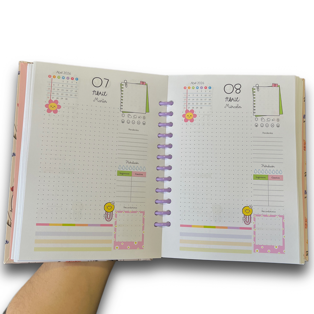 Agenda Diaria 2026 Puntos  1