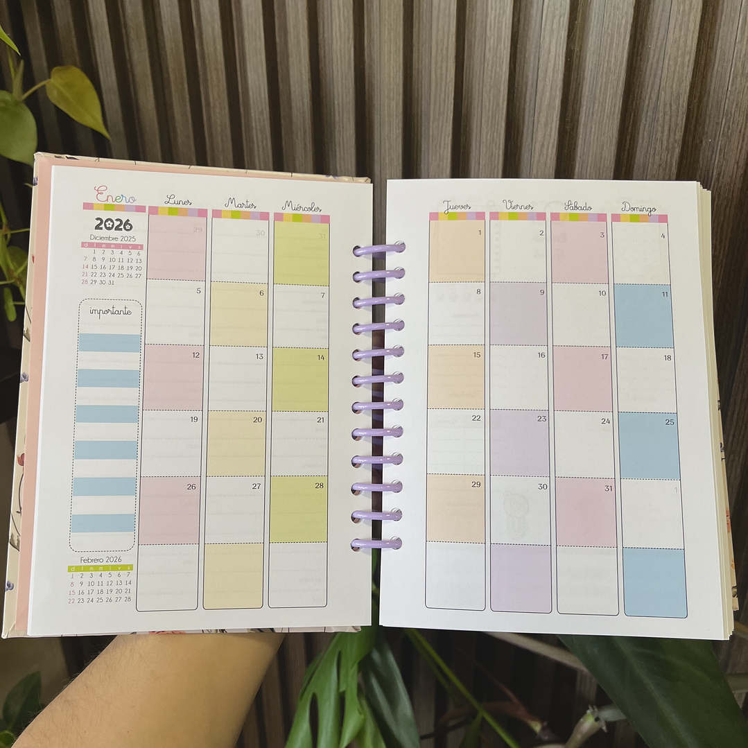 Agenda Diaria 2026 Puntos 2 22