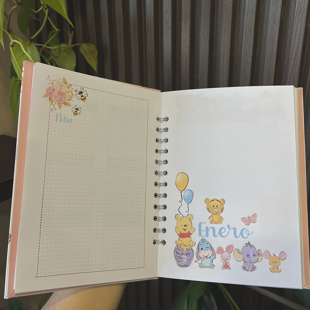 Agenda 2026 inspirada en Baby Winnie The Pooh 7