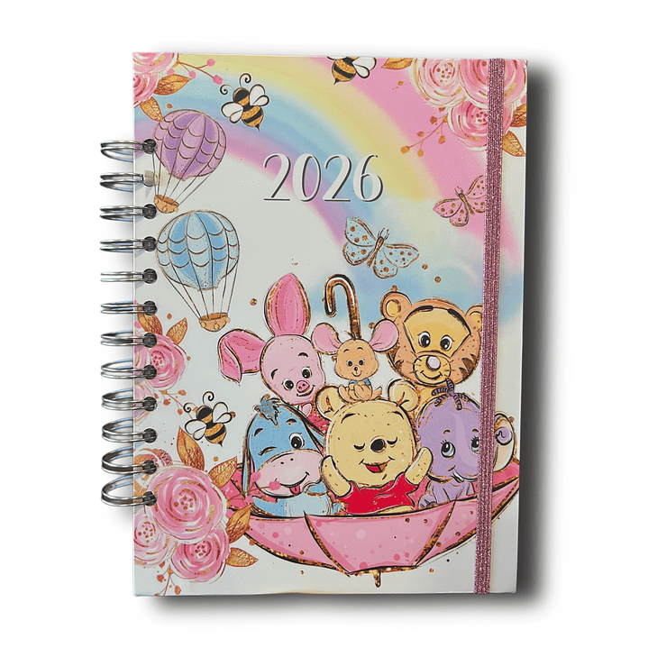 Agenda 2026 inspirada en Baby Winnie The Pooh 1