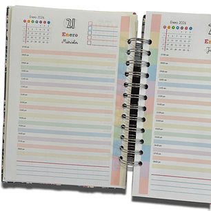 Agenda Diaria 2026 (Modelo 03)