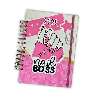 Agenda Manicurista 2026 Glitter